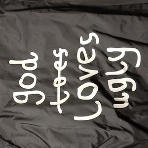 Atmosphere Merch, God Loves Ugly Windbreaker